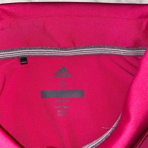 Small Pink adidas golf shirt